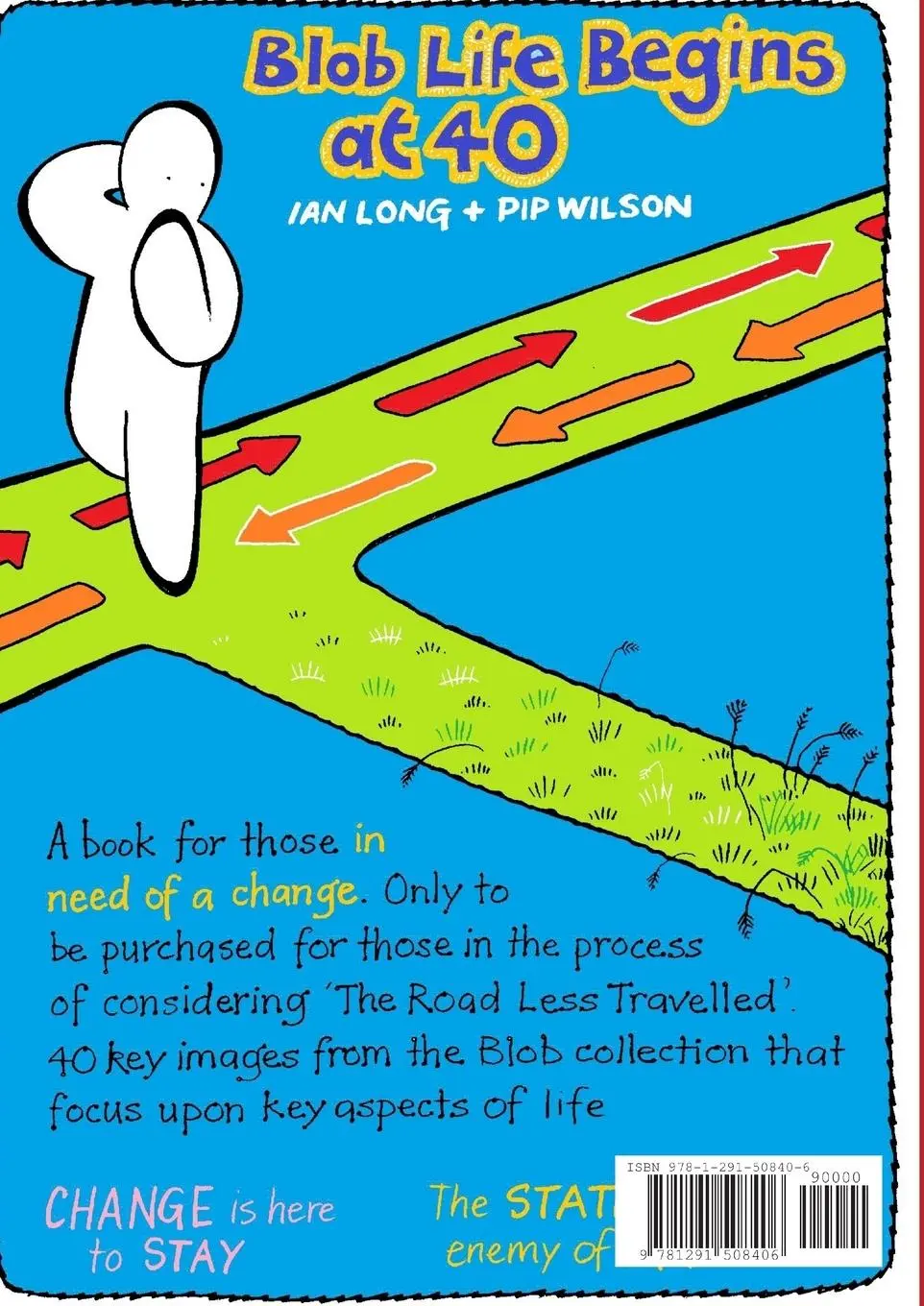 Rückseite: 9781291508406 | Blob Life Begins At 40 | Ian Long Pip Wilson | Taschenbuch | Englisch