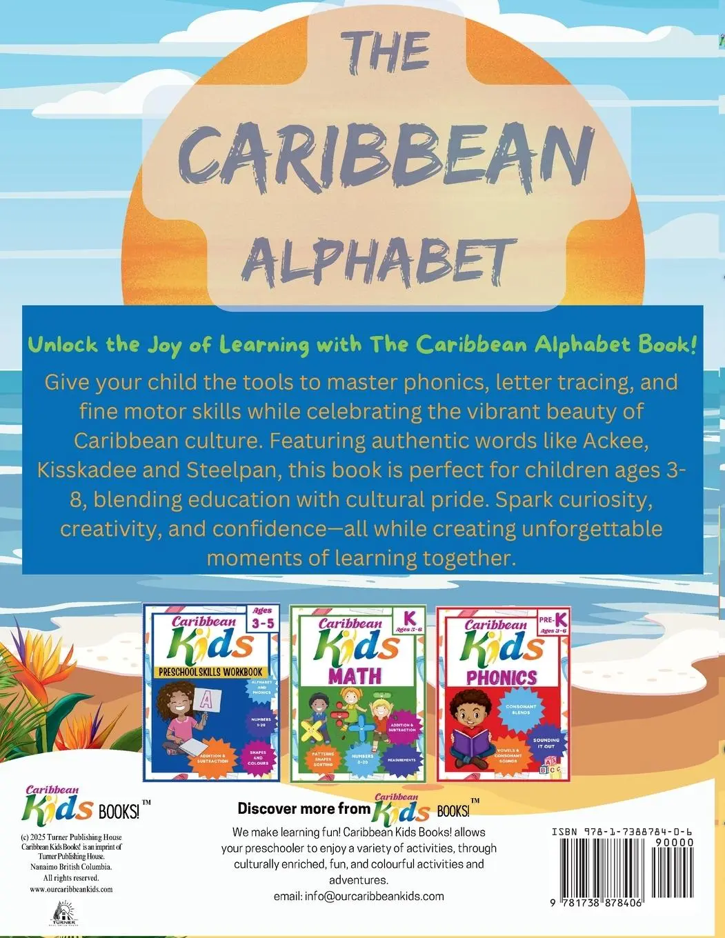 Rückseite: 9781738878406 | The Caribbean Alphabet | Damian Williams (u. a.) | Taschenbuch | 2025