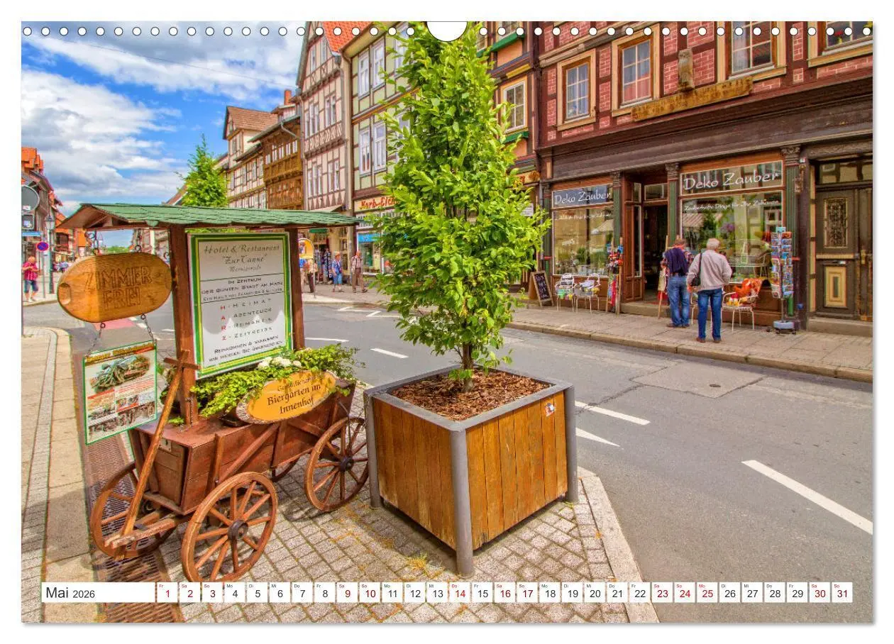 Bild: 9783457588406 | Sommer in Wernigerode - Der bunten Stadt am Harz (Wandkalender 2026...