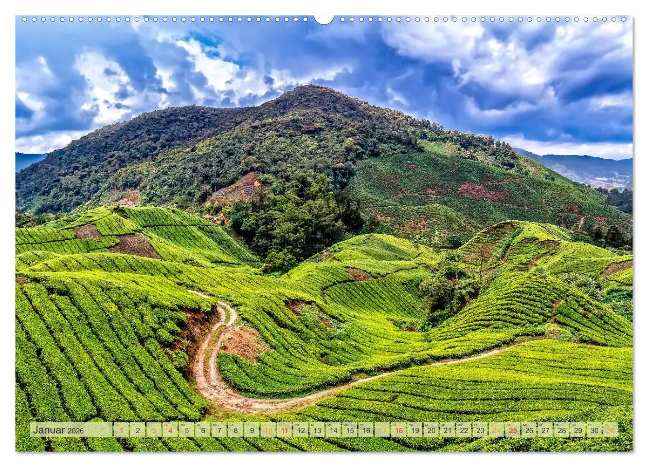 Bild: 9783457898406 | Reise durch Asien - Malaysia (hochwertiger Premium Wandkalender...