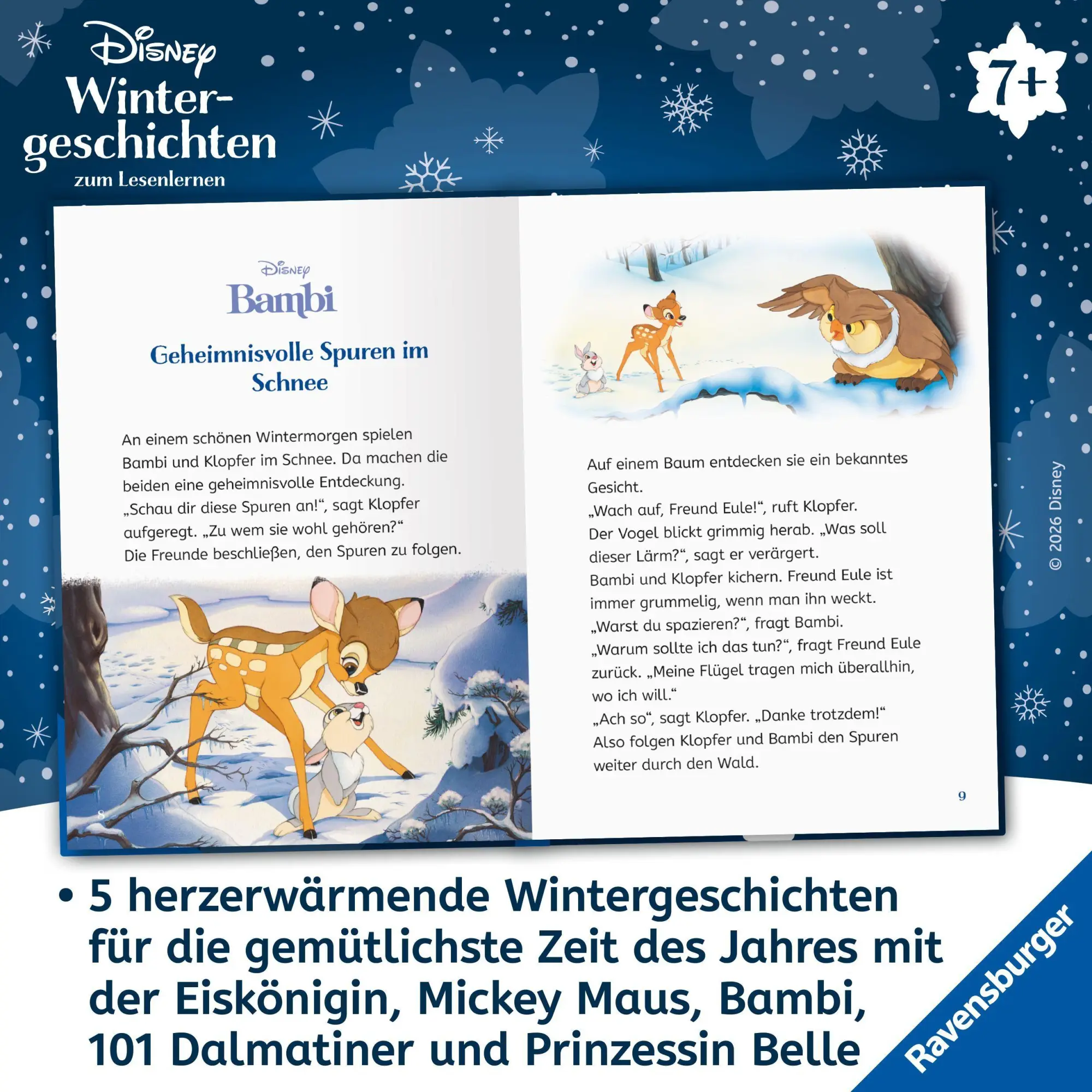 Bild: 9783473498406 | Disney - Wintergeschichten zum Lesenlernen | Jule Ambach | Buch | 2025