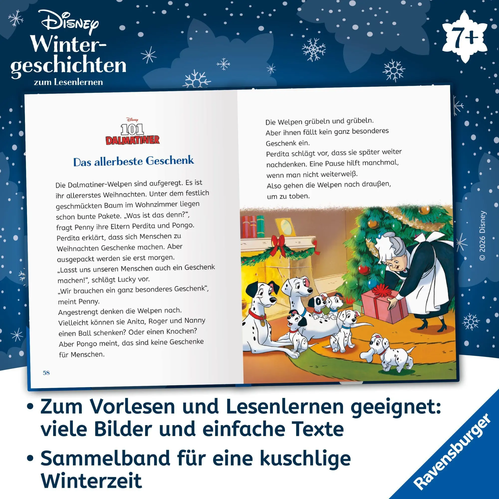 Bild: 9783473498406 | Disney - Wintergeschichten zum Lesenlernen | Jule Ambach | Buch | 2025