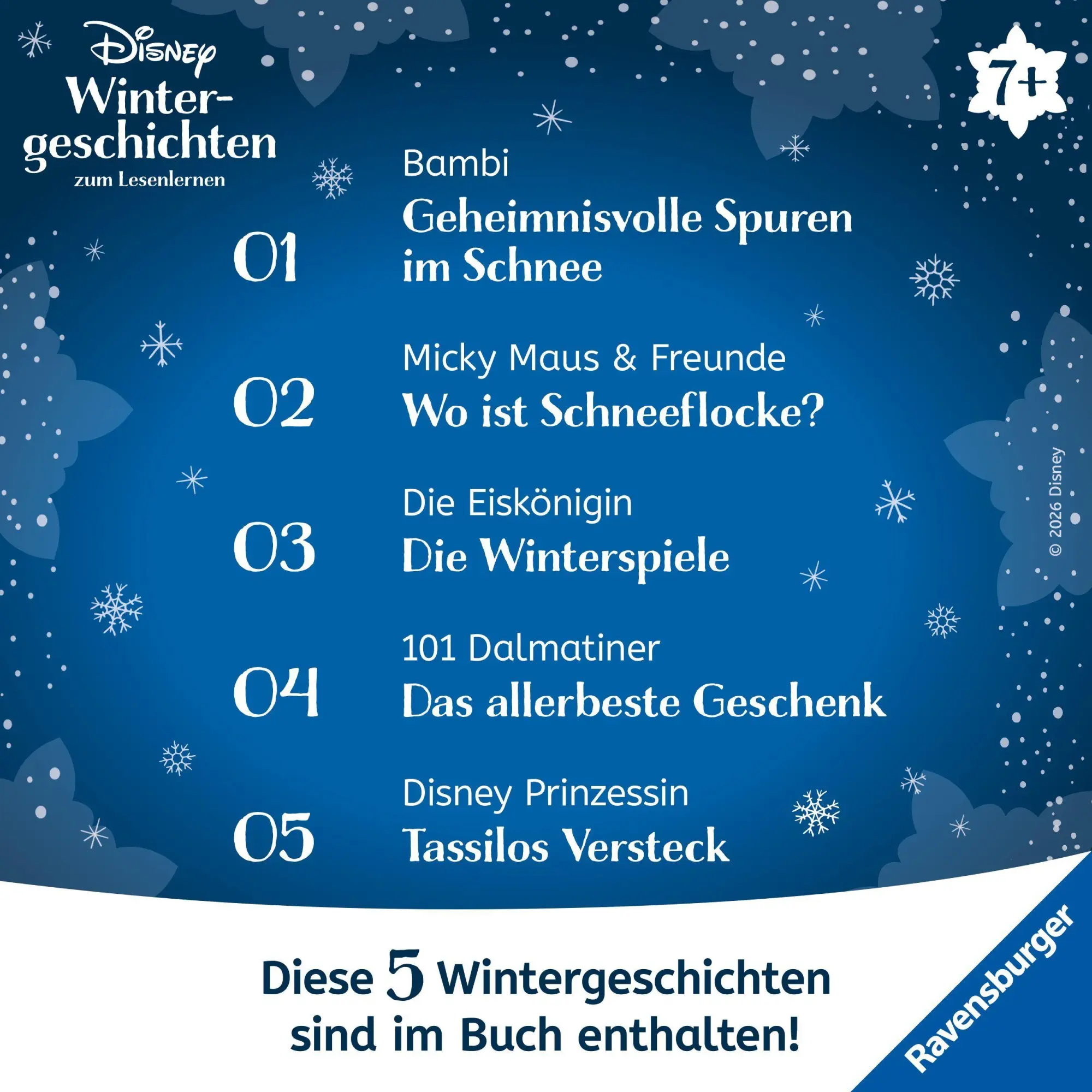 Bild: 9783473498406 | Disney - Wintergeschichten zum Lesenlernen | Jule Ambach | Buch | 2025