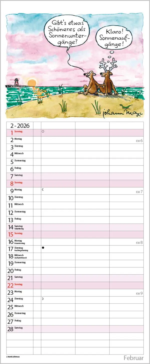 Bild: 9783731888406 | Chilling for 2 2026 | Verlag Korsch | Kalender | Spiralbindung | 14 S.