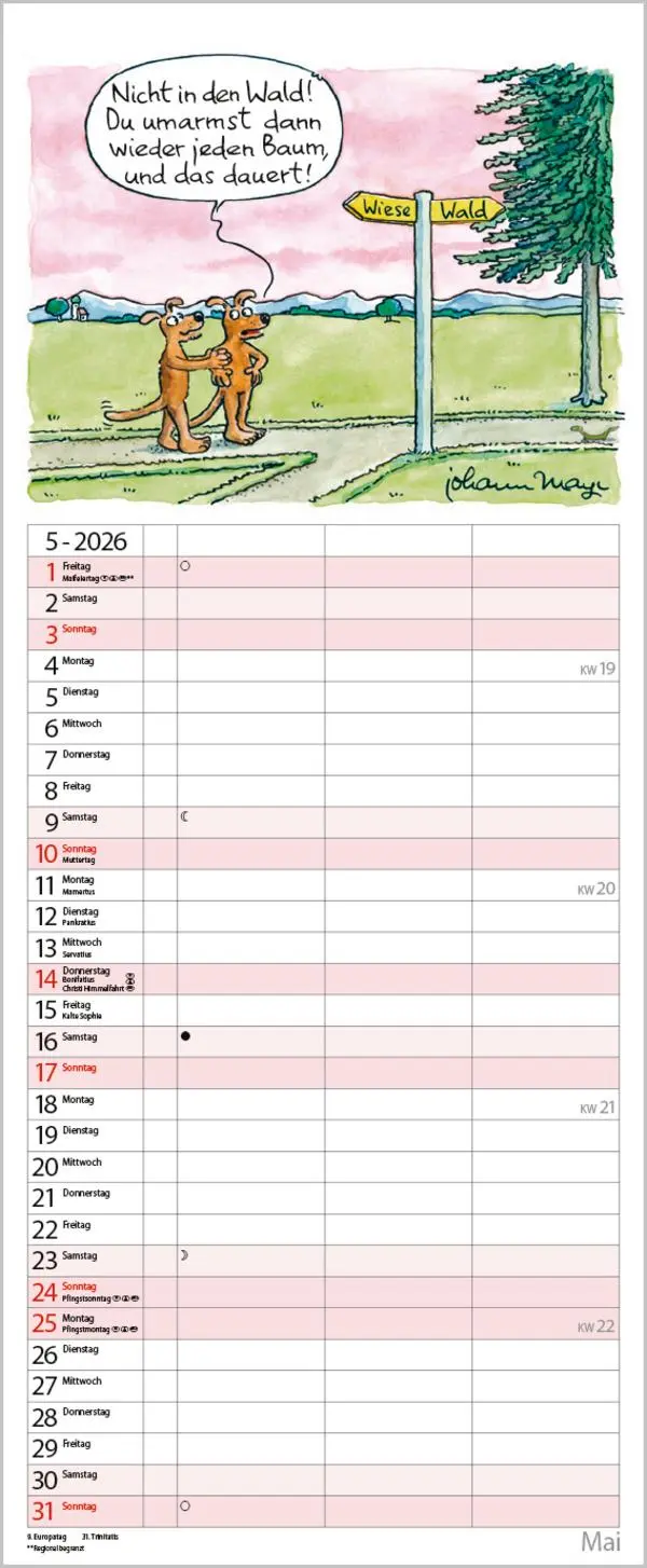 Bild: 9783731888406 | Chilling for 2 2026 | Verlag Korsch | Kalender | Spiralbindung | 14 S.