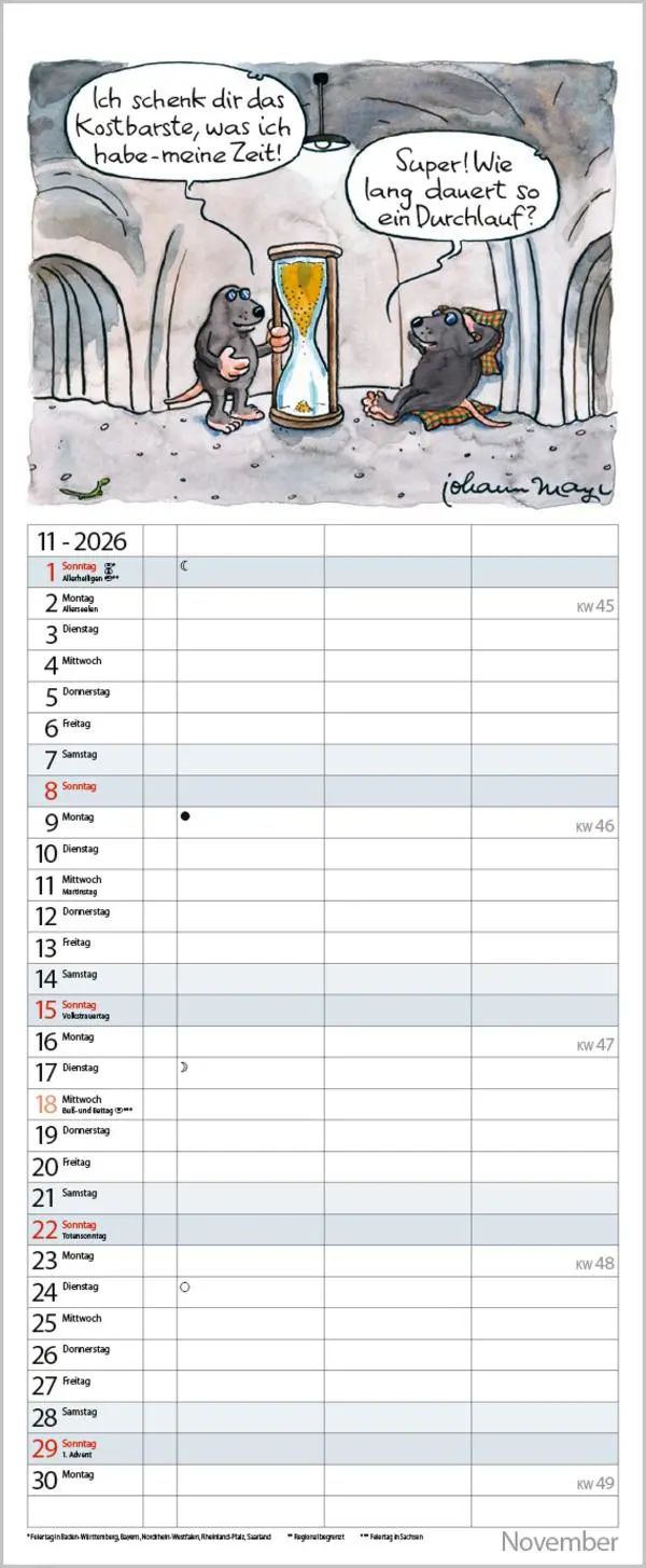 Bild: 9783731888406 | Chilling for 2 2026 | Verlag Korsch | Kalender | Spiralbindung | 14 S.