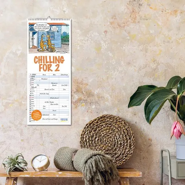 Bild: 9783731888406 | Chilling for 2 2026 | Verlag Korsch | Kalender | Spiralbindung | 14 S.