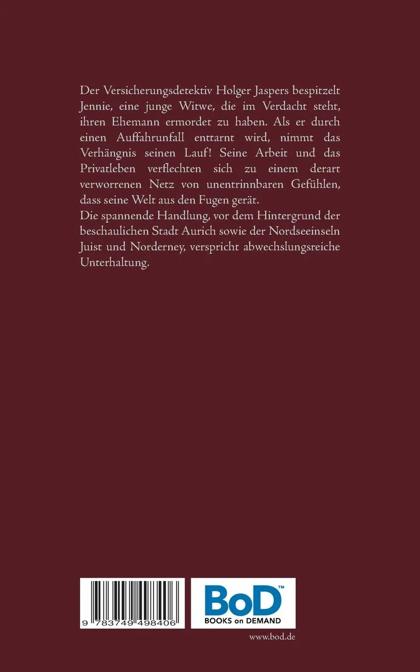 Rückseite: 9783749498406 | Schmerzliebchen | Ein Frauenschicksal in Ostfriesland | Marion Scheer