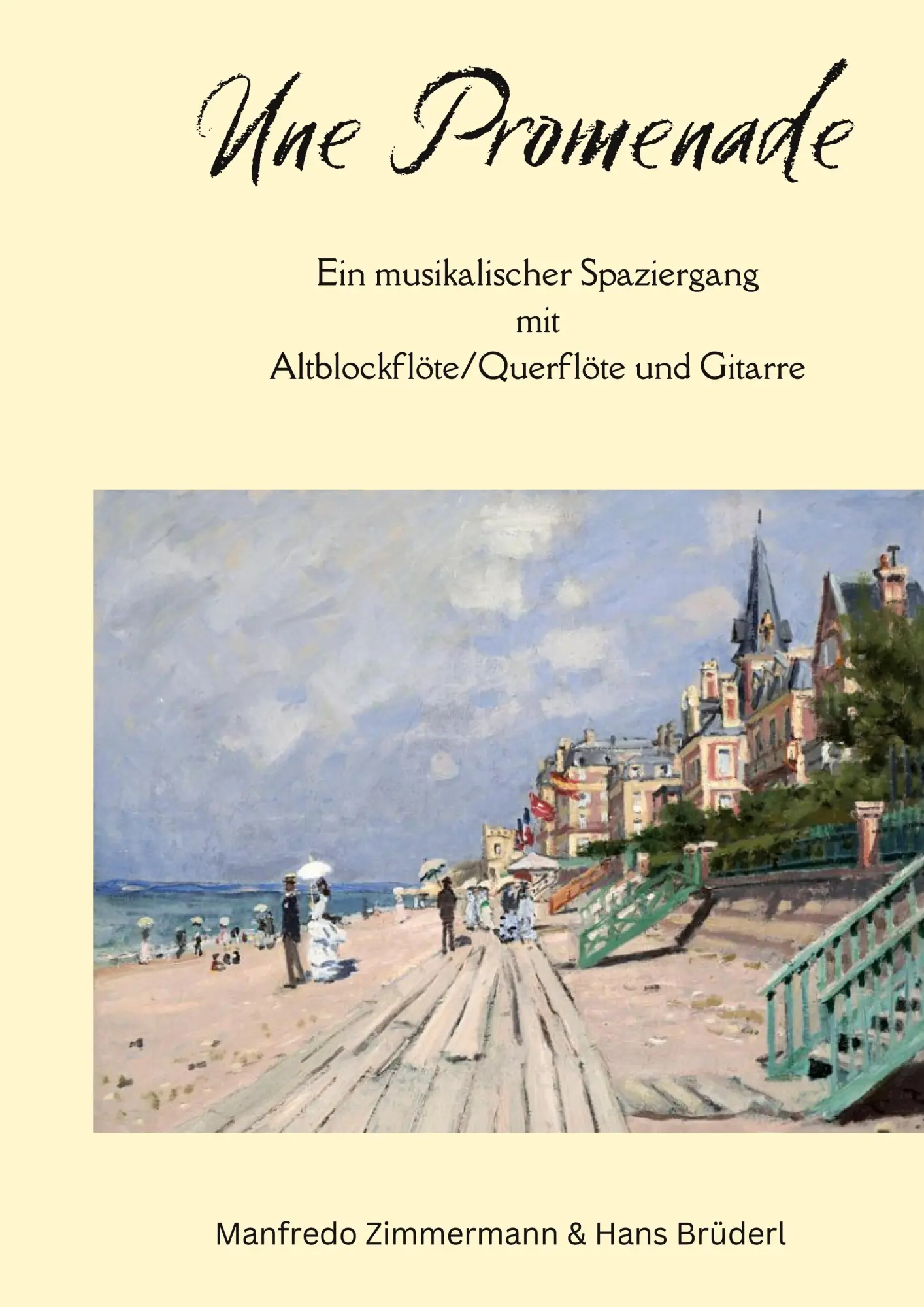 Cover: 9783758308406 | Une Promenade | Manfredo Zimmermann (u. a.) | Taschenbuch | 24 S.