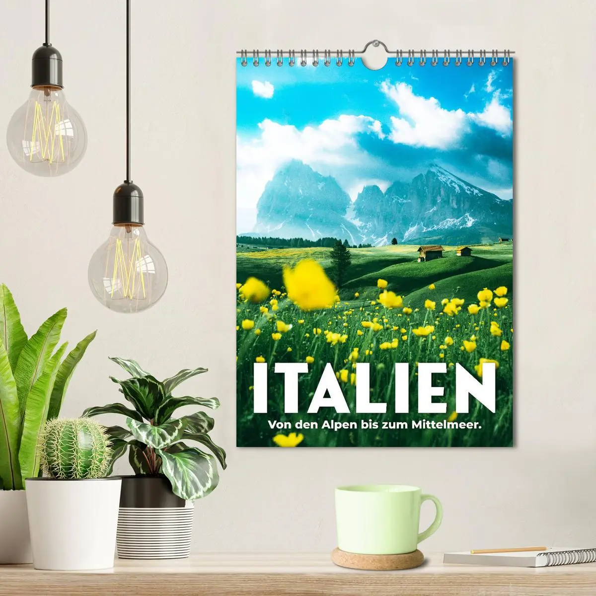 Bild: 9783516358506 | Italien - Von den Alpen bis zum Mittelmeer. (Wandkalender 2026 DIN...