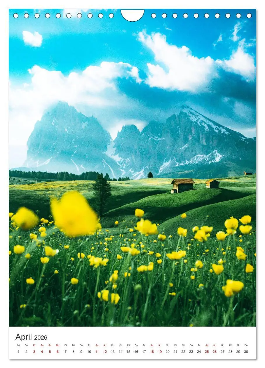 Bild: 9783516358506 | Italien - Von den Alpen bis zum Mittelmeer. (Wandkalender 2026 DIN...