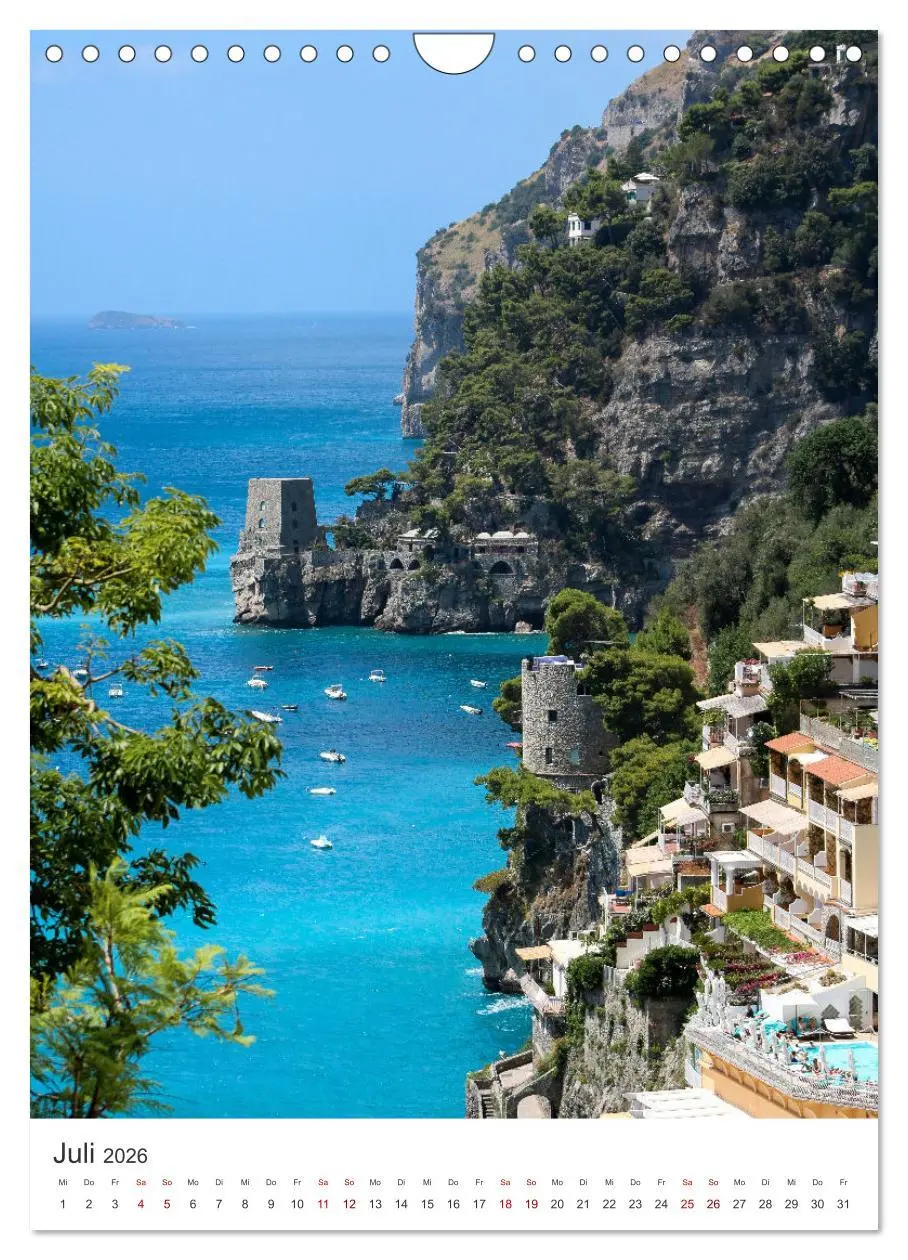 Bild: 9783516358506 | Italien - Von den Alpen bis zum Mittelmeer. (Wandkalender 2026 DIN...