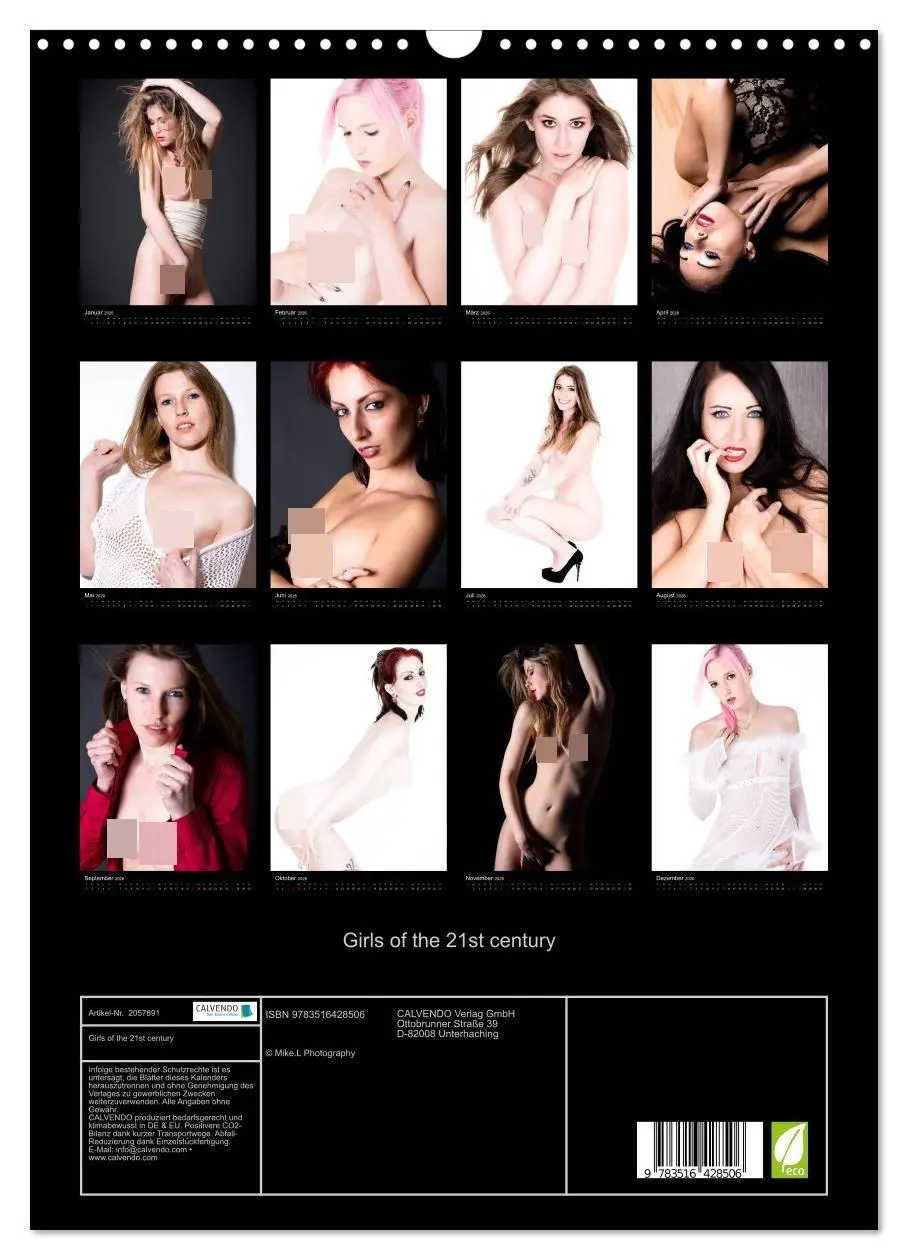 Bild: 9783516428506 | Girls of the 21st century (Wandkalender 2026 DIN A3 hoch), CALVENDO...
