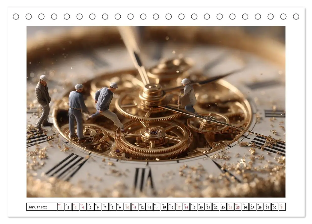 Bild: 9783516598506 | Kleine Helden - Großes Handwerk (Tischkalender 2026 DIN A5 quer),...