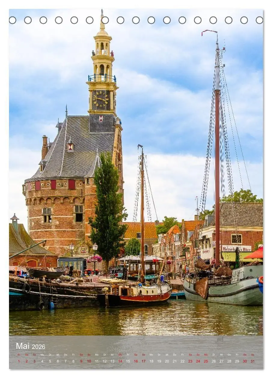 Bild: 9783516668506 | Das ist Nordholland! (Tischkalender 2026 DIN A5 hoch), CALVENDO...