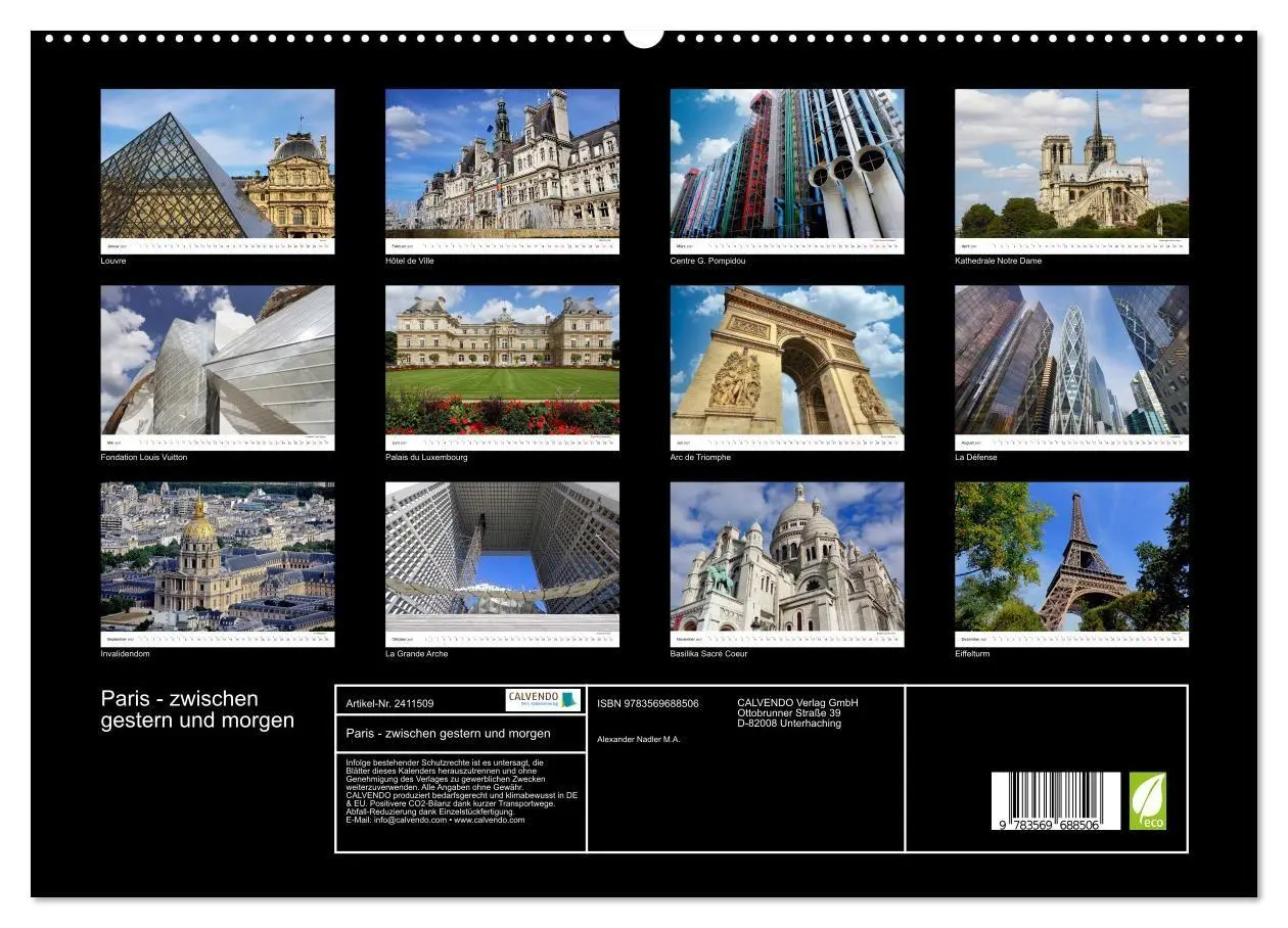 Bild: 9783569688506 | Paris - zwischen gestern und morgen (hochwertiger Premium...