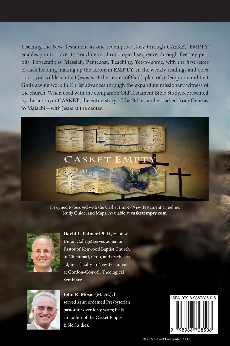 Rückseite: 9798986728506 | CASKET EMPTY Bible Study | New Testament | David L. Palmer (u. a.)