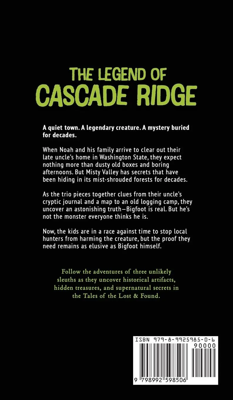 Rückseite: 9798992598506 | The Legend of Cascade Ridge | Shana Gorian | Buch | Englisch | 2025