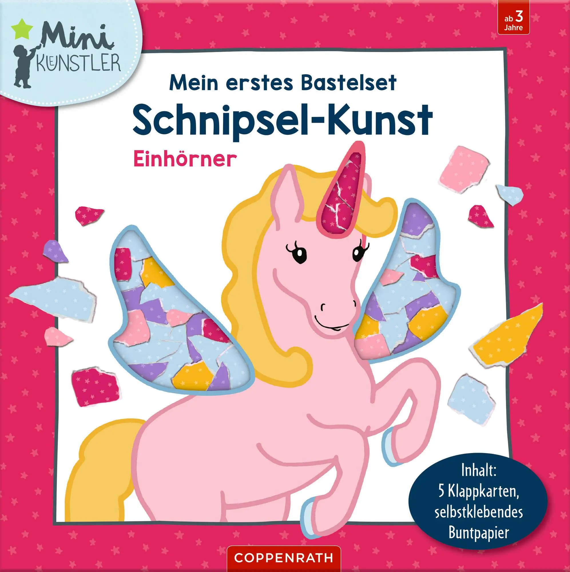 Cover: 4050003958606 | Mein erstes Bastelset - Schnipsel-Kunst | Einhörner | Maja Wagner
