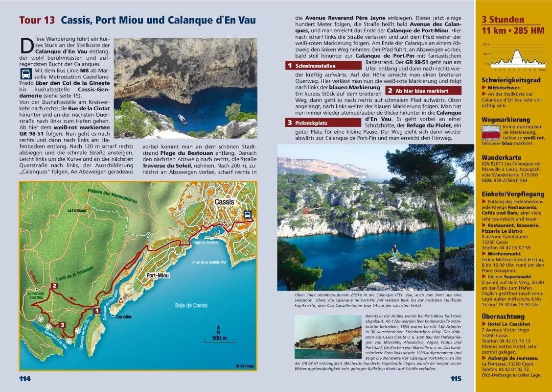 Bild: 9783000458606 | Marseille, Calanques, Côte Bleue | Uli Frings | Taschenbuch | 148 S.