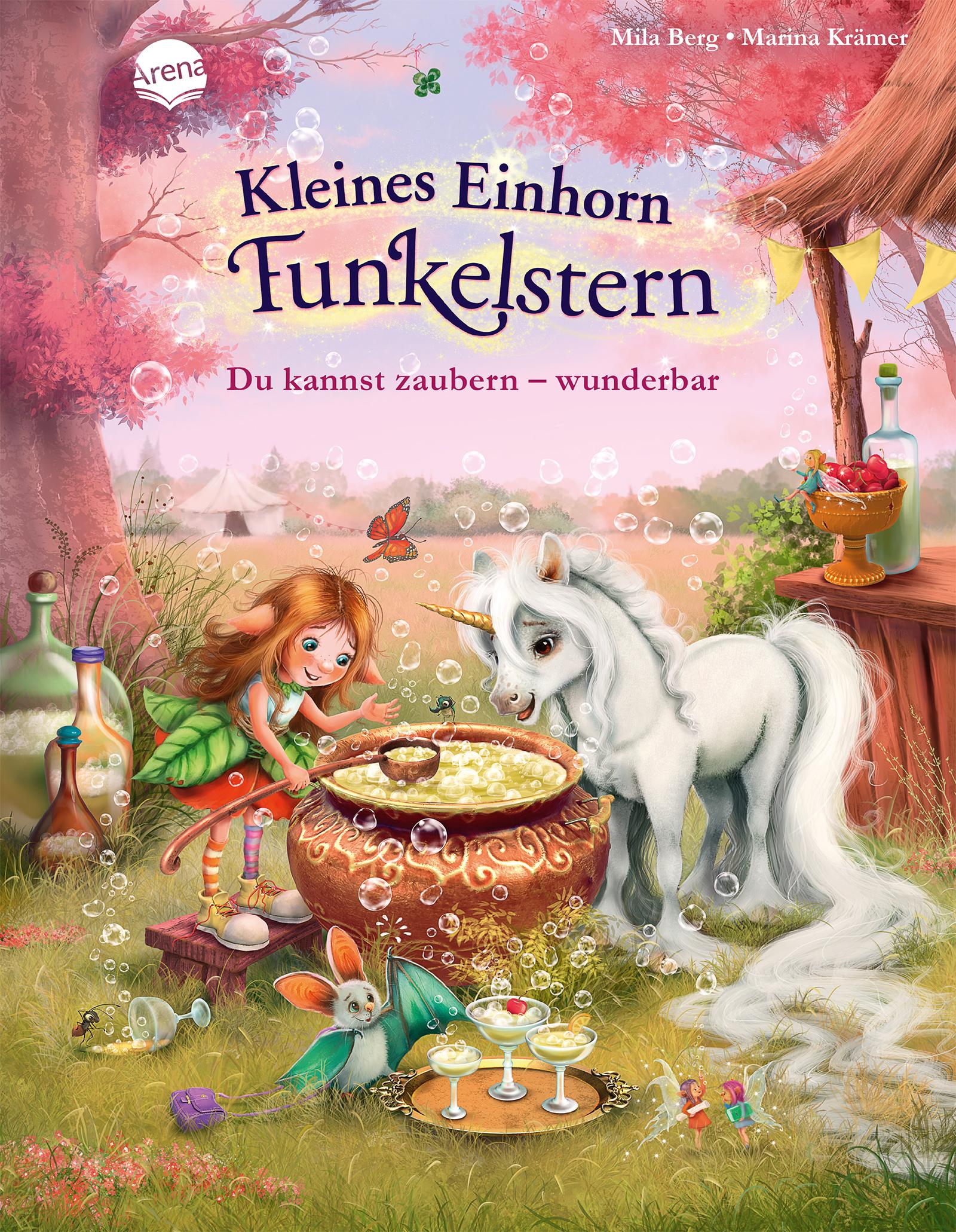 Cover: 9783401718606 | Kleines Einhorn Funkelstern (3). Du kannst zaubern - wunderbar | Berg