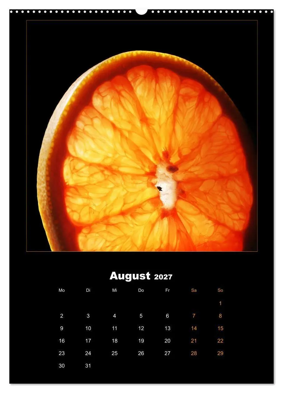 Bild: 9783569508606 | Vegan Food Kalender - Obst und Gemüse auf Schwarz (Wandkalender...