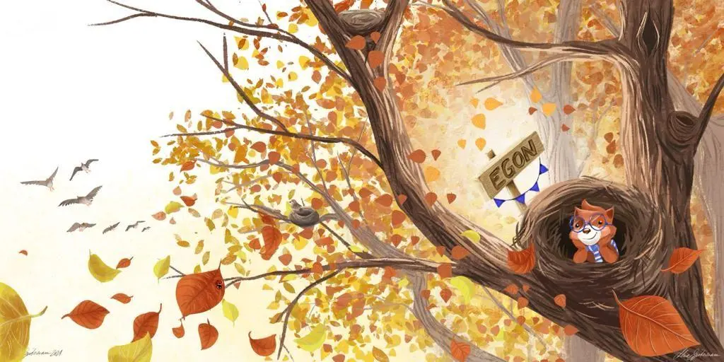 Bild: 9783982578606 | Kinderbuch: Egon Eichhorn | und der wilde Müll im Wald | Alina Gries