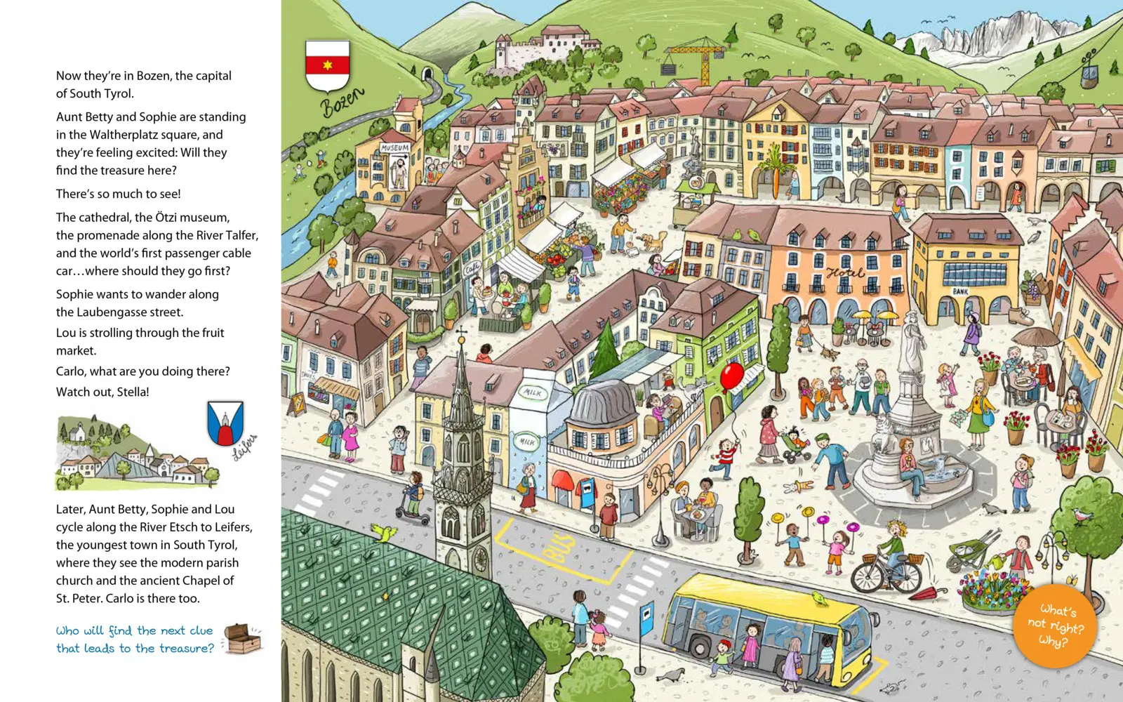 Bild: 9788868398606 | Explore the towns of South Tyrol | An illustrated adventure book