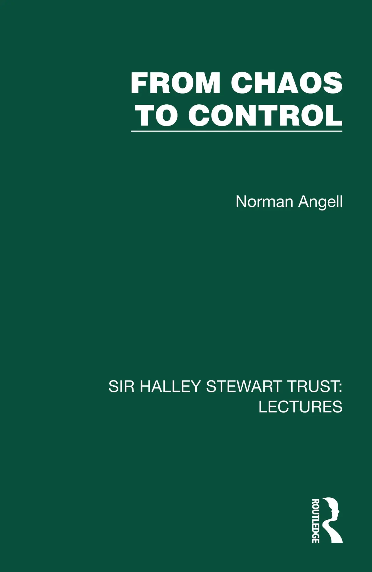 Cover: 9781032878706 | From Chaos to Control | Norman Angell | Taschenbuch | Englisch | 2026
