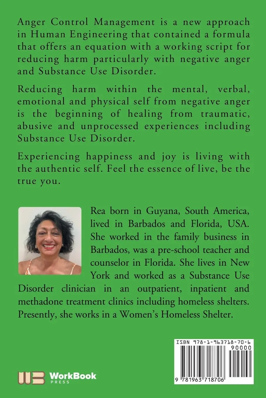 Rückseite: 9781963718706 | Anger Control Management | Harm Reduction The Resilient Self | Rahaman