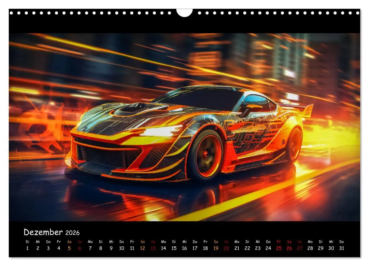 Bild: 9783457488706 | Im Rausch der Geschwindigkeit (Wandkalender 2026 DIN A3 quer),...
