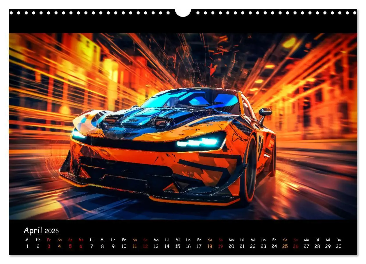 Bild: 9783457488706 | Im Rausch der Geschwindigkeit (Wandkalender 2026 DIN A3 quer),...