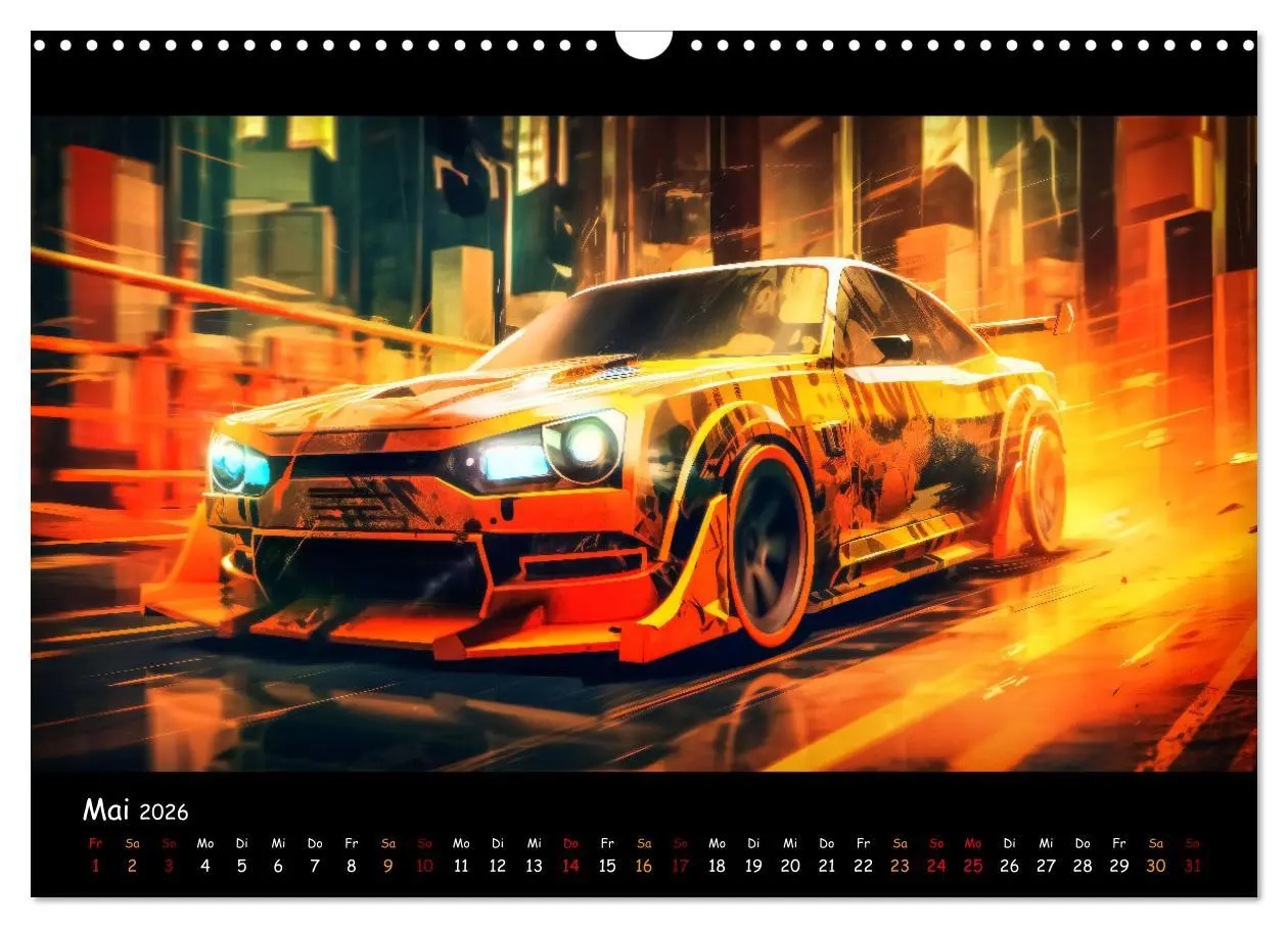 Bild: 9783457488706 | Im Rausch der Geschwindigkeit (Wandkalender 2026 DIN A3 quer),...