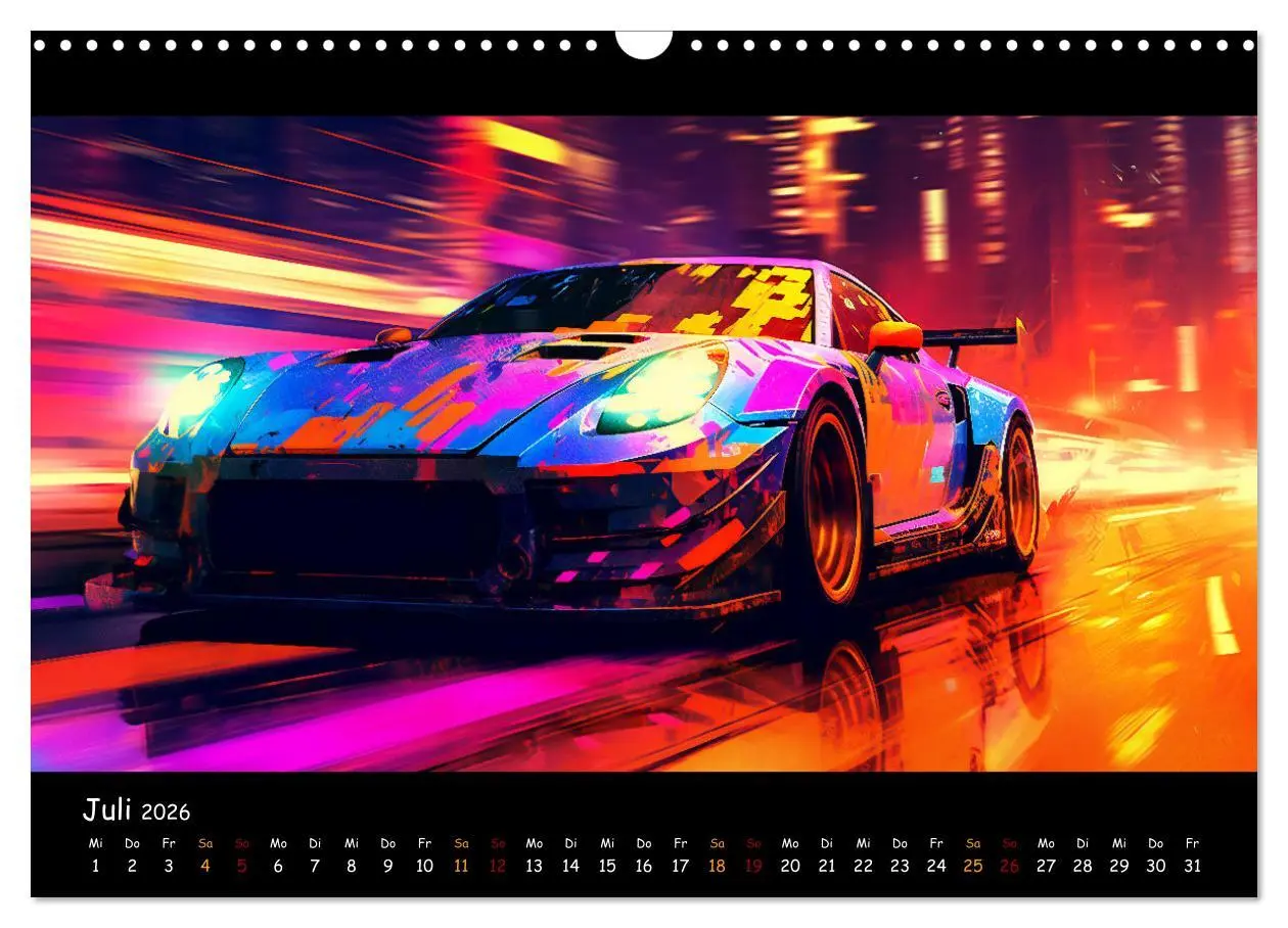 Bild: 9783457488706 | Im Rausch der Geschwindigkeit (Wandkalender 2026 DIN A3 quer),...