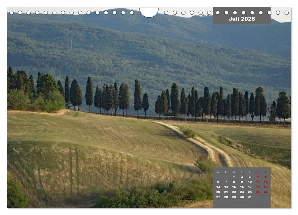 Bild: 9783457938706 | Toskana - eine der schönsten Regionen Italiens (Wandkalender 2026...