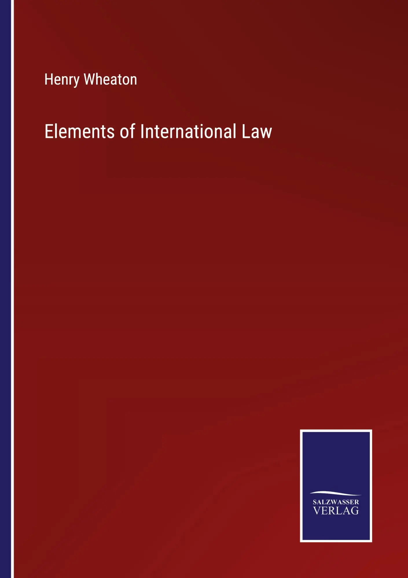 Elements of International Law