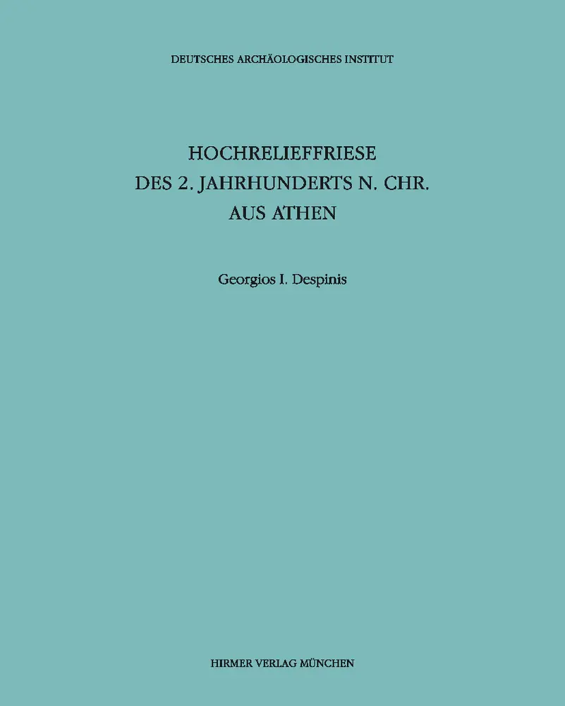 Hochrelieffriese des 2. Jahrhunderts n. Chr. aus Athen