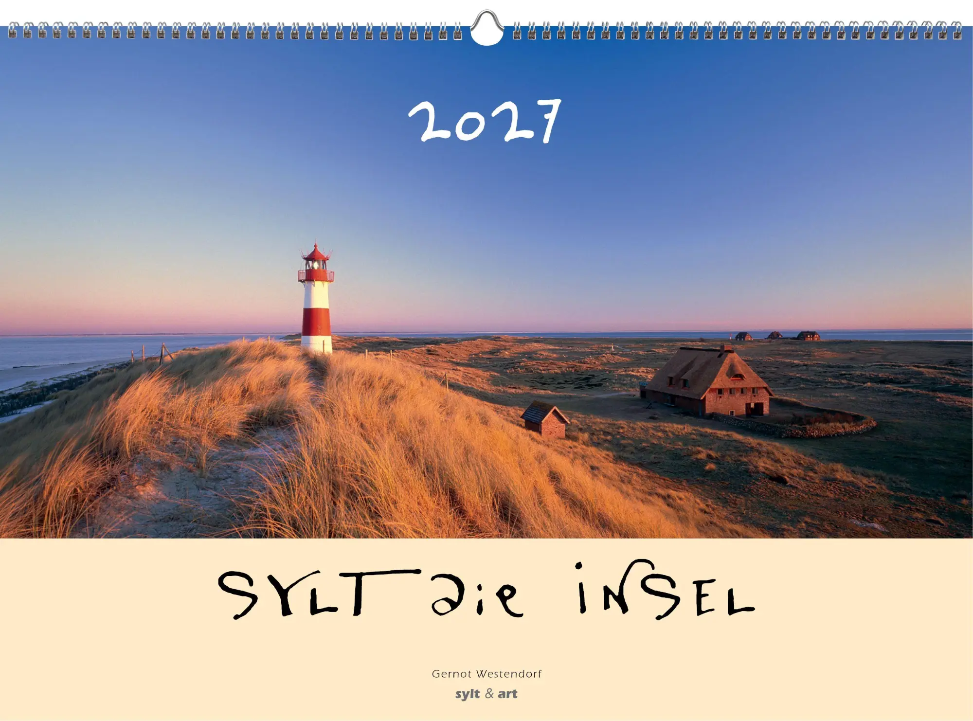 Cover: 9783944498706 | Sylt-die Insel 2027 Panoramakalender | Gernot Westendorf | Kalender