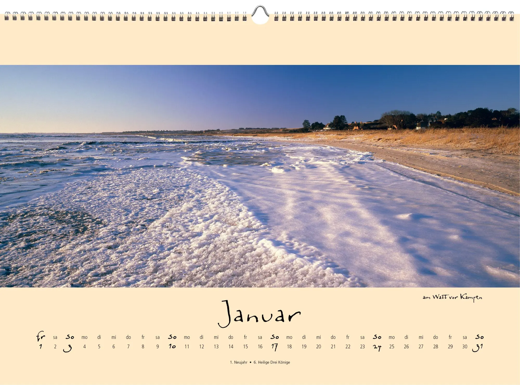 Bild: 9783944498706 | Sylt-die Insel 2027 Panoramakalender | Gernot Westendorf | Kalender