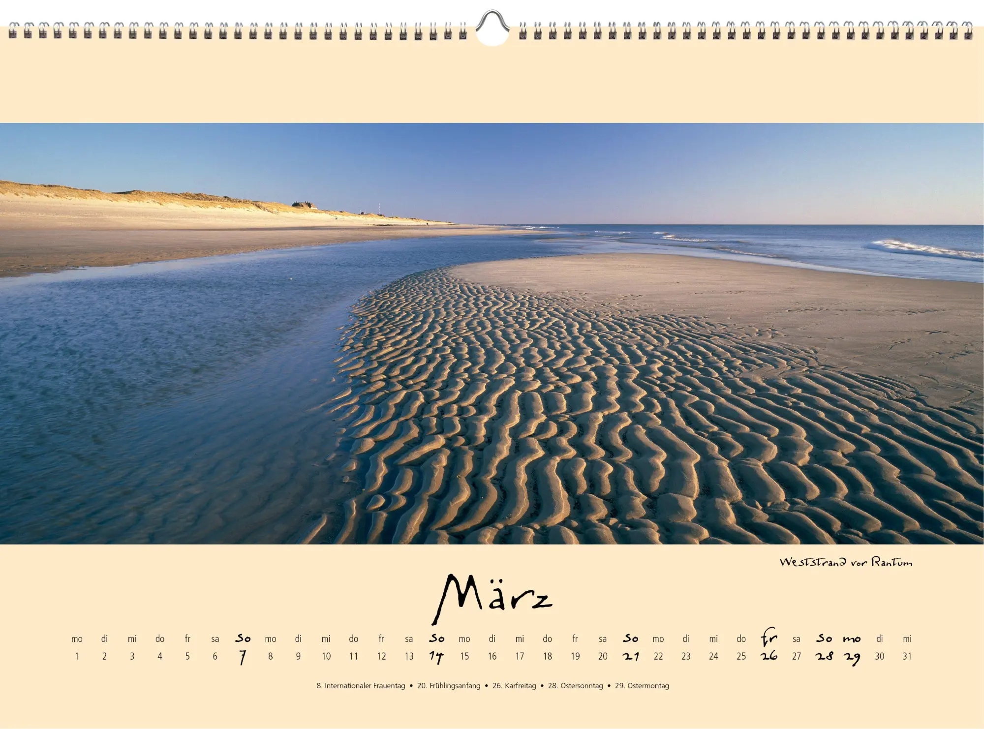 Bild: 9783944498706 | Sylt-die Insel 2027 Panoramakalender | Gernot Westendorf | Kalender