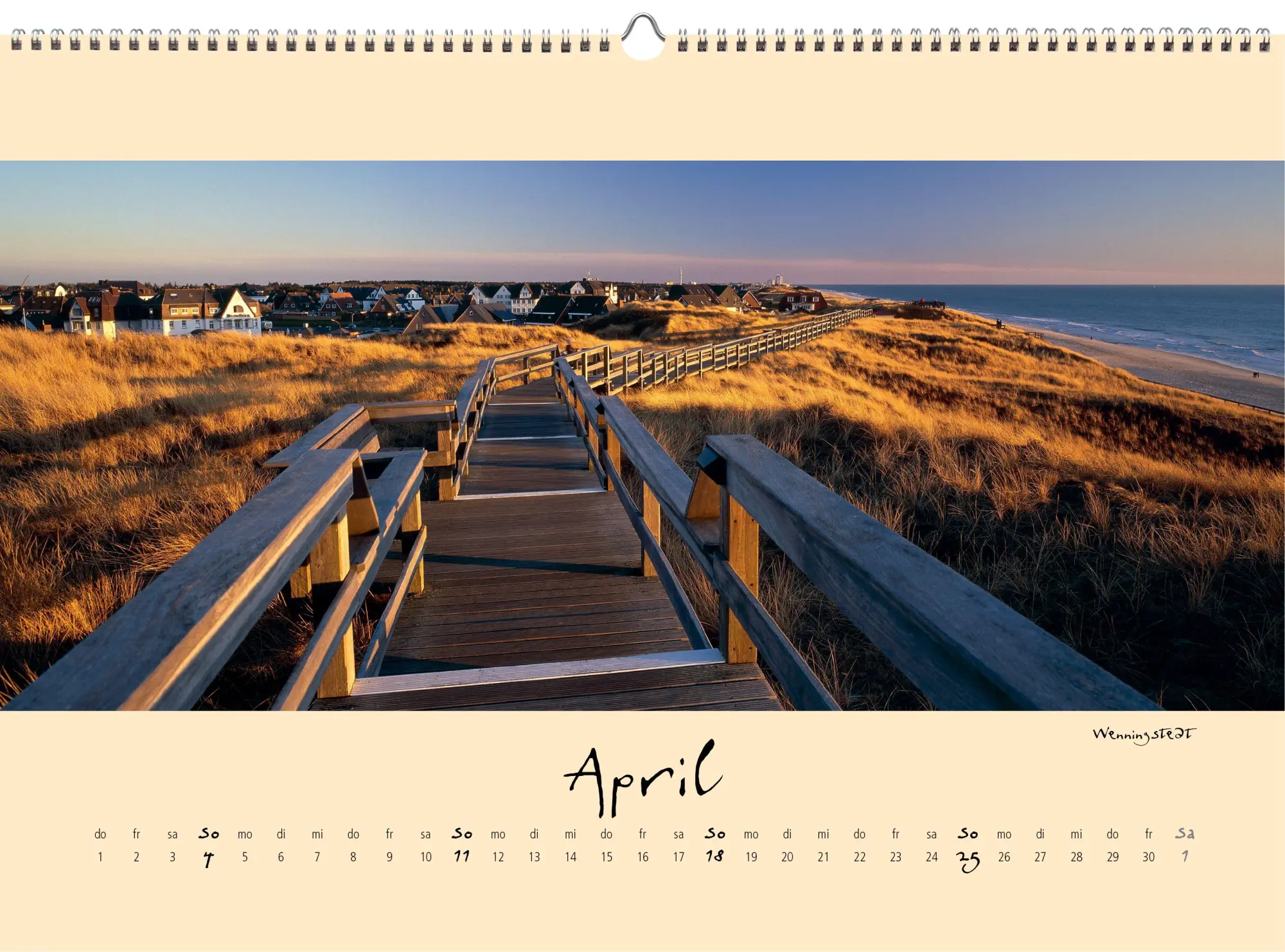 Bild: 9783944498706 | Sylt-die Insel 2027 Panoramakalender | Gernot Westendorf | Kalender