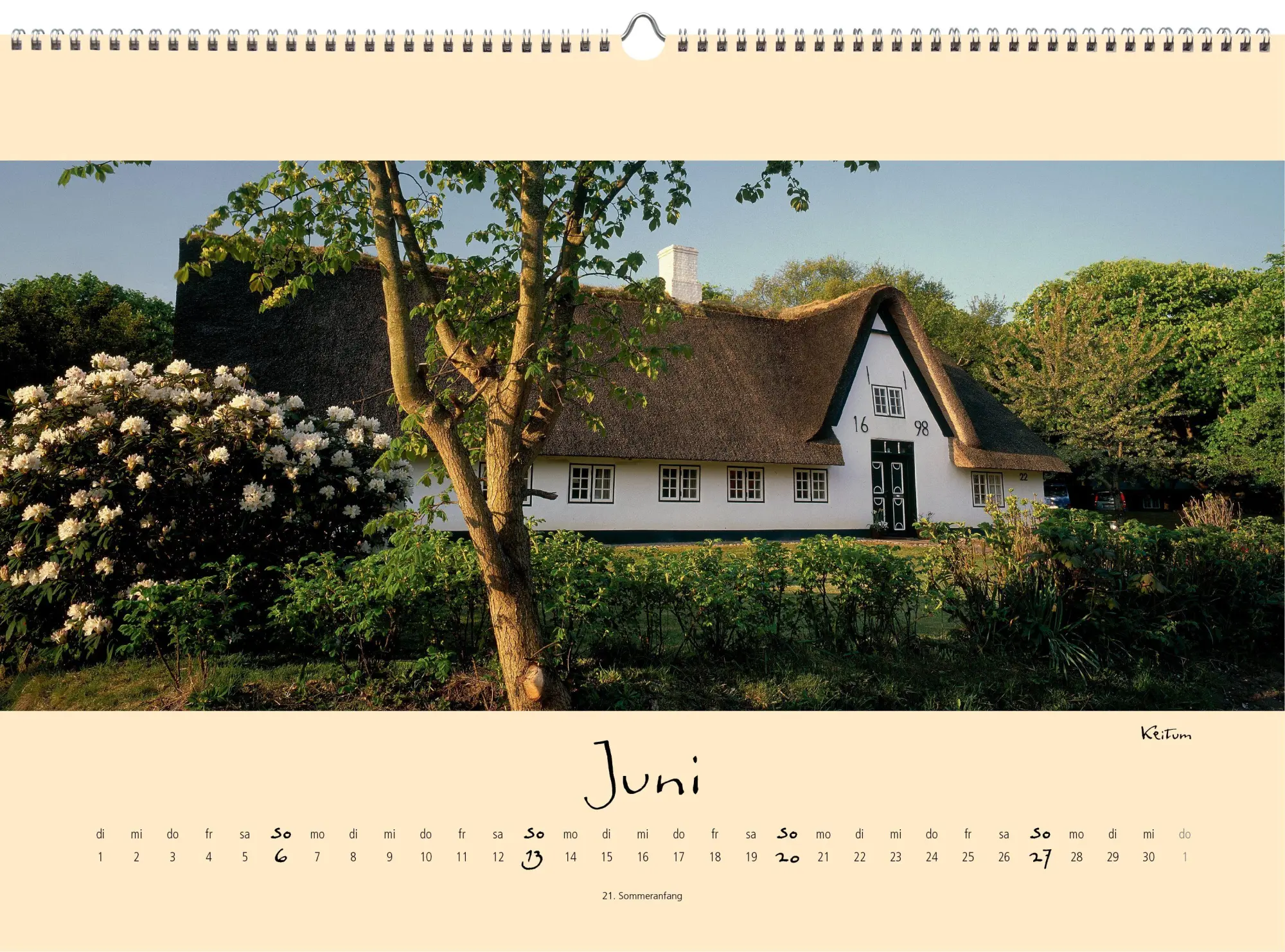 Bild: 9783944498706 | Sylt-die Insel 2027 Panoramakalender | Gernot Westendorf | Kalender