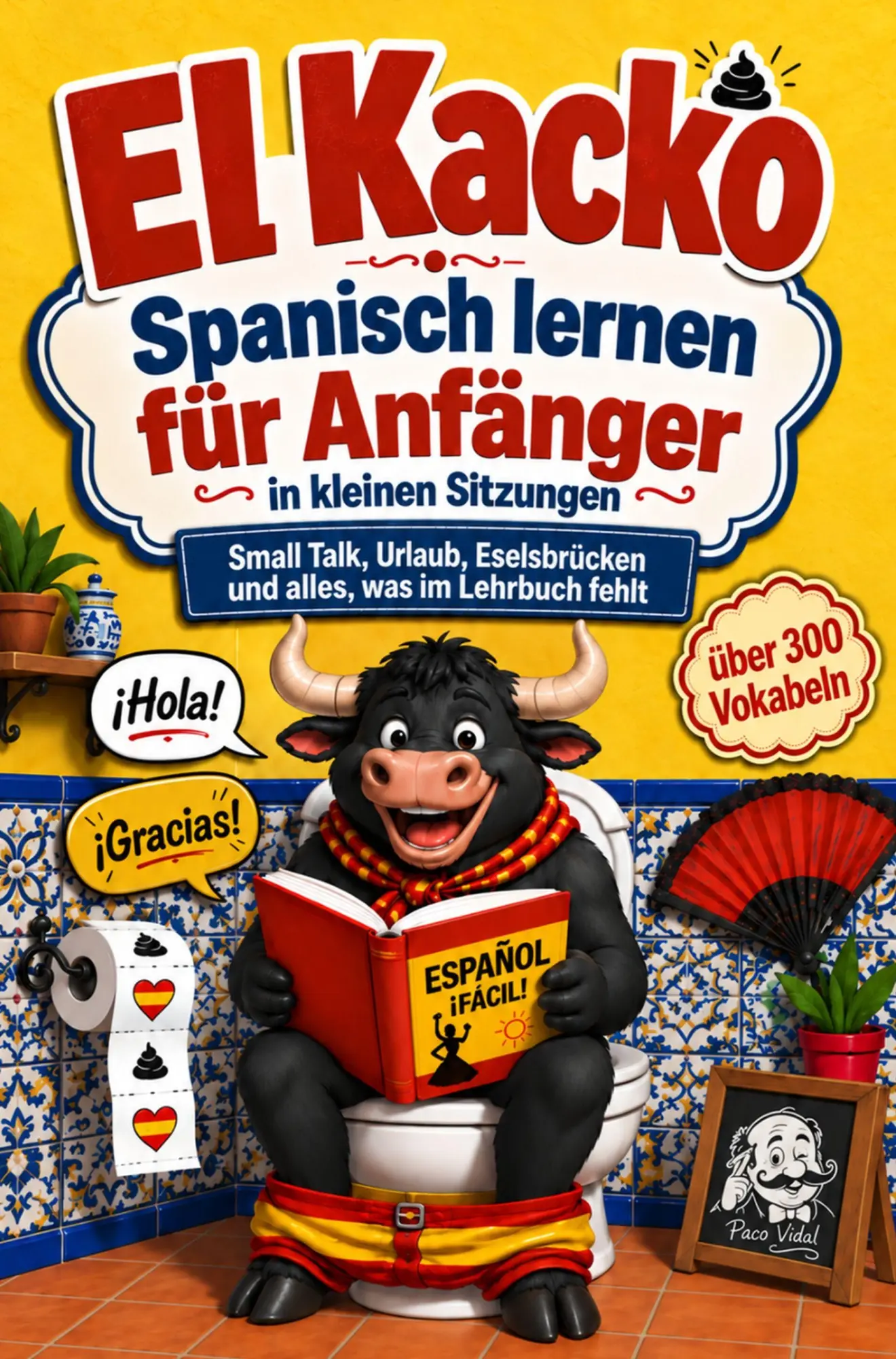 Cover: 9783982948706 | El Kacko - Spanisch lernen für Anfänger in kleinen Sitzungen | Vidal