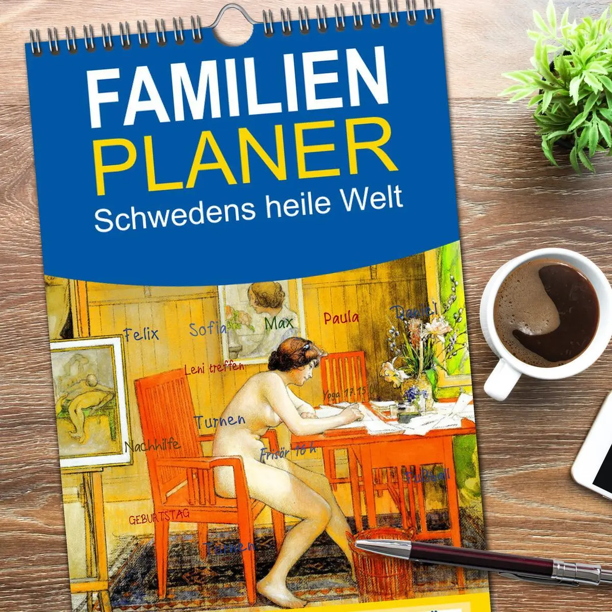 Bild: 9783516498806 | Familienplaner 2026 - Schwedens heile Welt mit 5 Spalten...