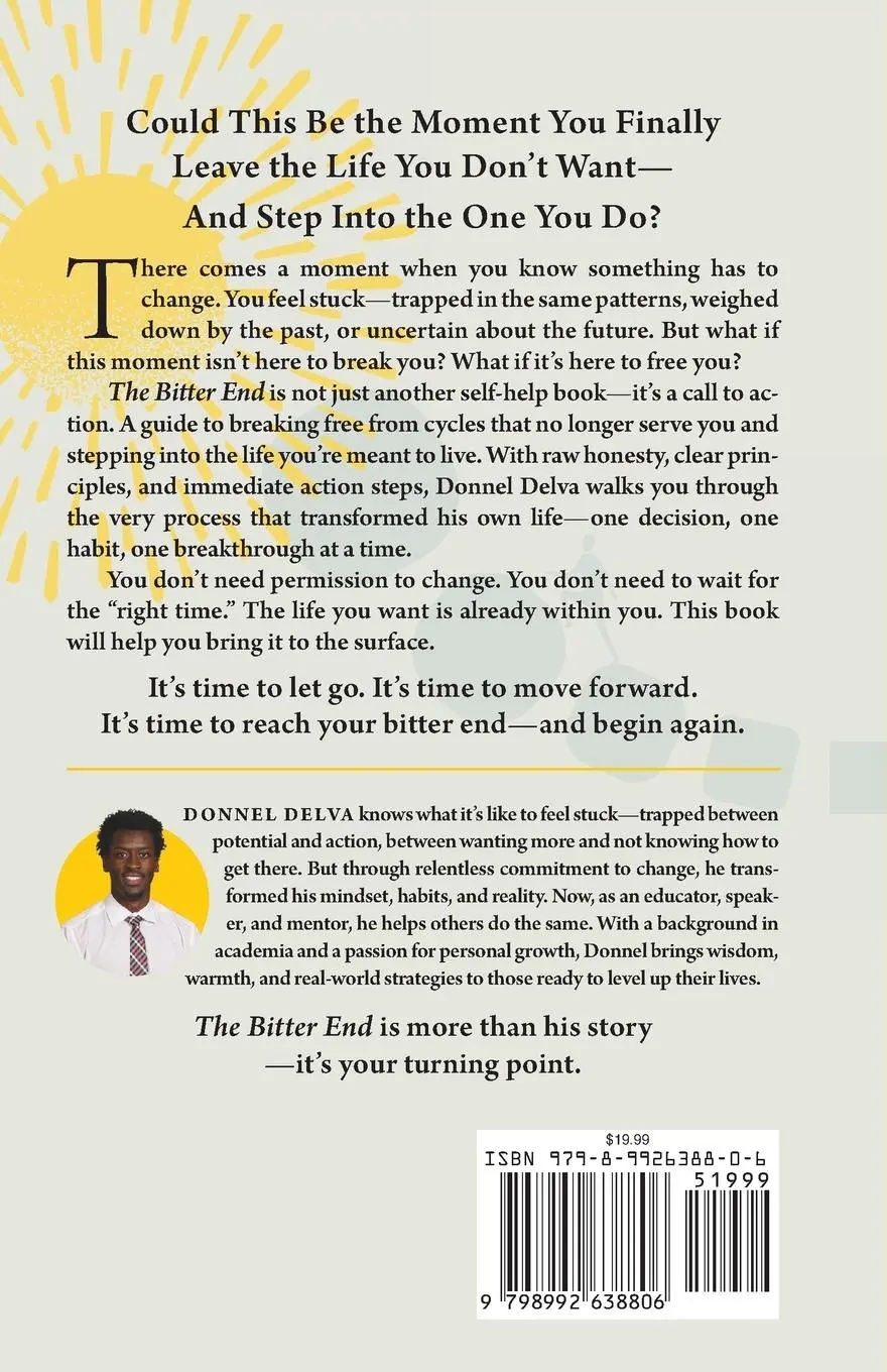 Rückseite: 9798992638806 | The Bitter End | Donnel Delva | Taschenbuch | Englisch | 2025