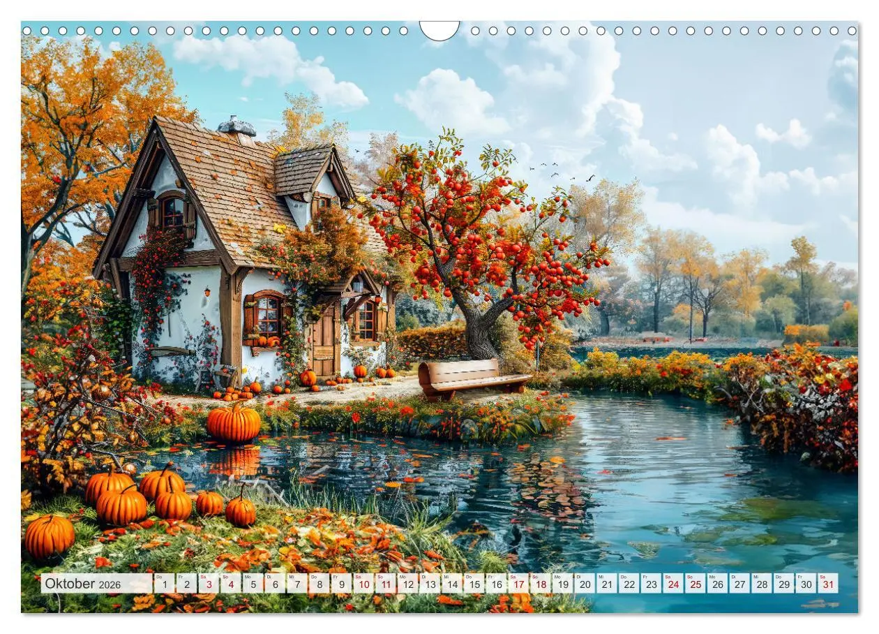Bild: 9783457398906 | Cottages am Wasser - Malerische Rückzugsorte genießen (Wandkalender...