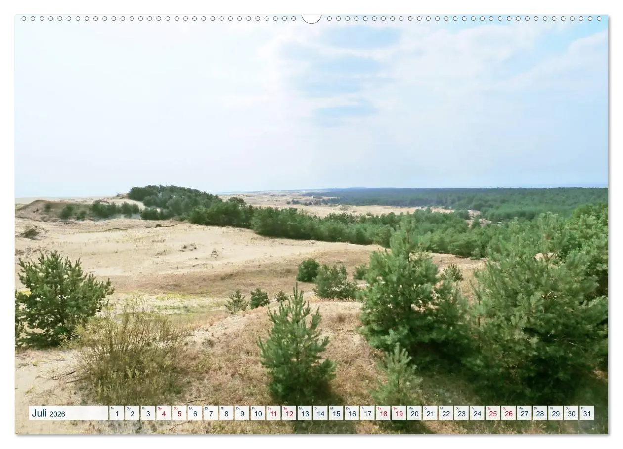 Bild: 9783457778906 | Kurische Nehrung: am längsten Ostsee-Strand (Wandkalender 2026 DIN...