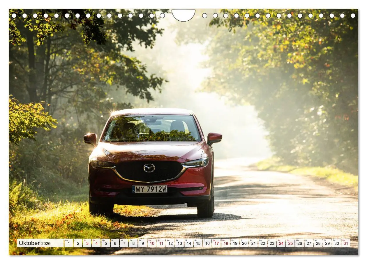 Bild: 9783457918906 | Mein Mazda (Wandkalender 2026 DIN A4 quer), CALVENDO Monatskalender