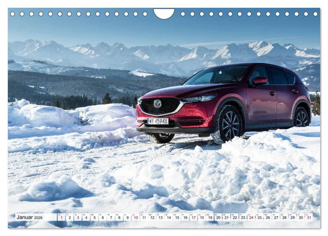 Bild: 9783457918906 | Mein Mazda (Wandkalender 2026 DIN A4 quer), CALVENDO Monatskalender