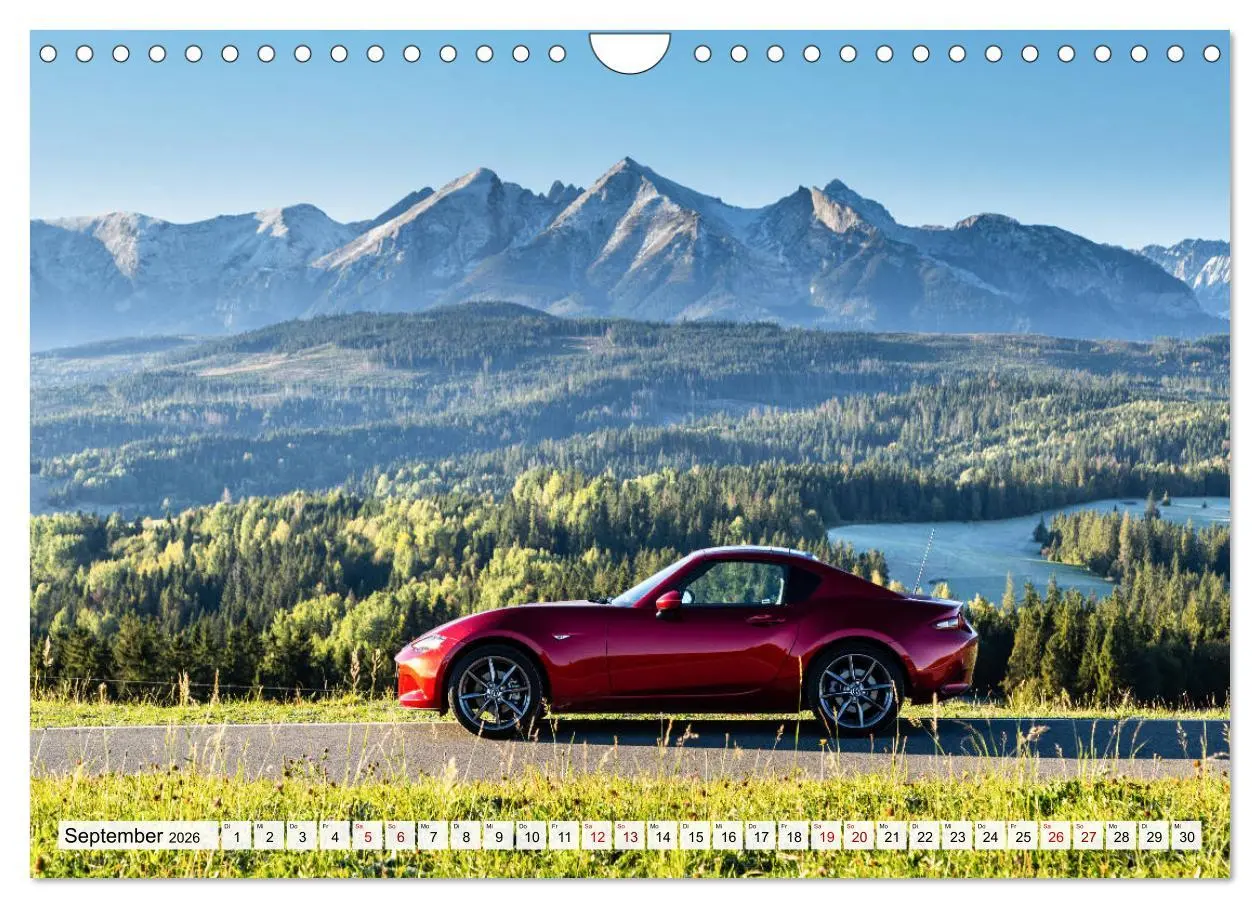 Bild: 9783457918906 | Mein Mazda (Wandkalender 2026 DIN A4 quer), CALVENDO Monatskalender